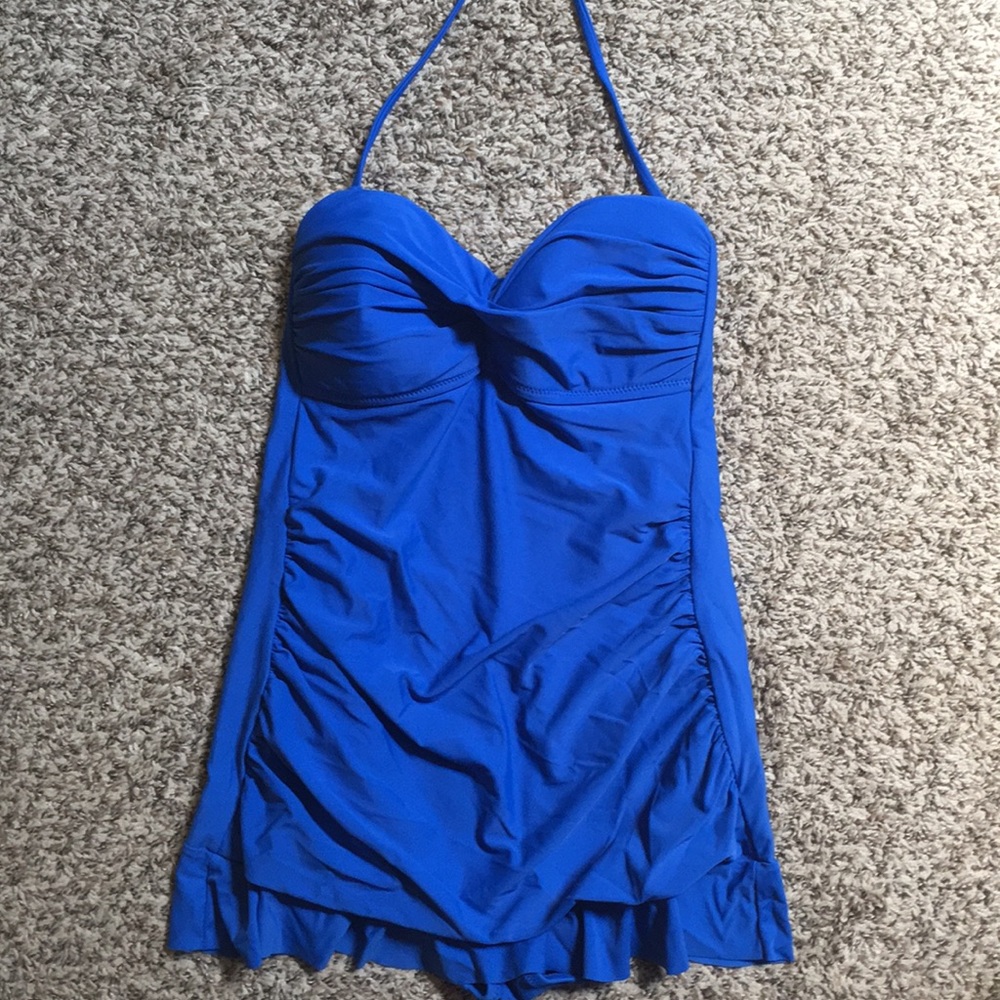 EUC Kenneth Cole Halter One Piece Swimsuit